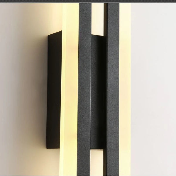 LED wall light for bedroom, sconces, acrylic lampshade