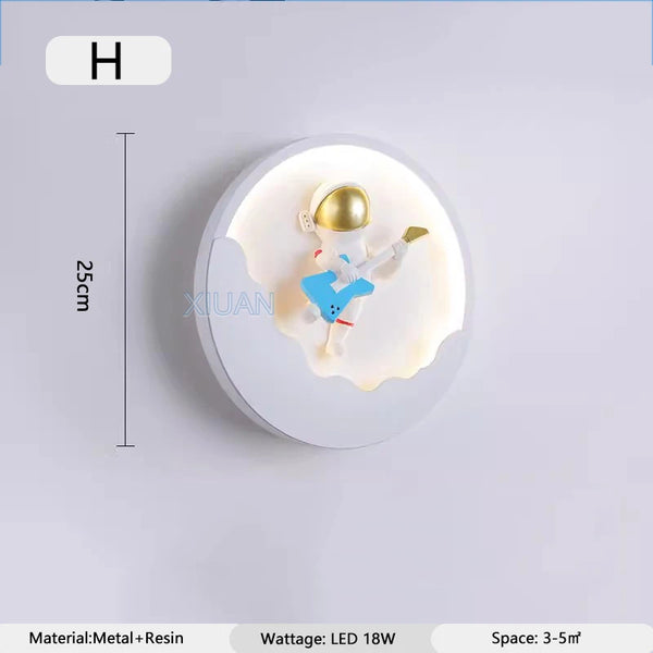 Cartoon Bear Rabbit Wall Lamps