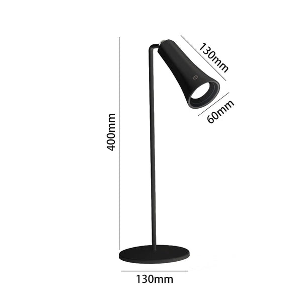 USB Rechargeable LED Magnetic Table Lamp with Dimmable Dimmer