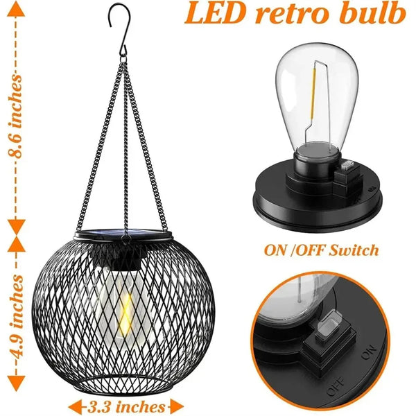 Outdoor solar lantern, solar lights