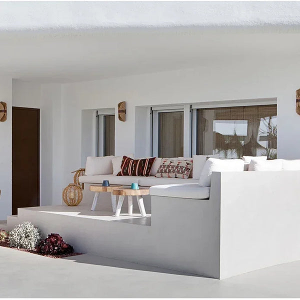 Retro Japanese rattan wall lamp, handmade accessory