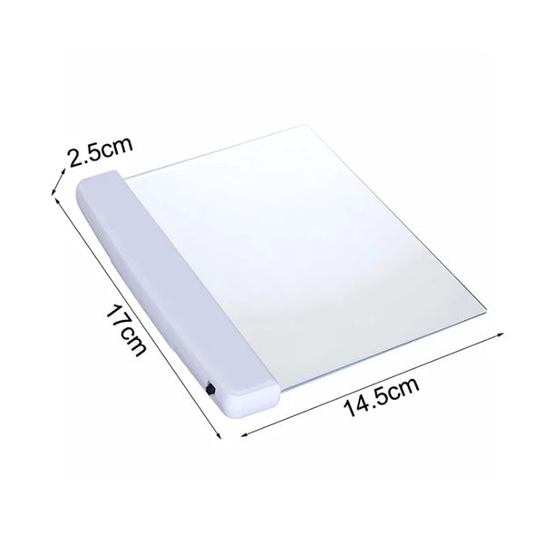 LED light panel for bookmarks