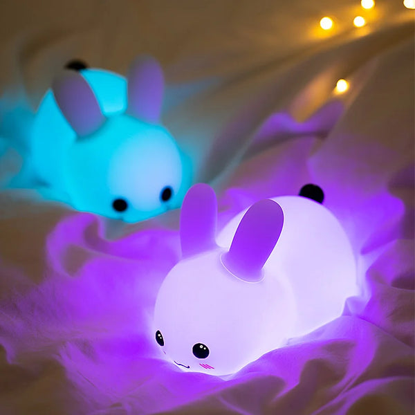 Cute Bunny silicone lamp