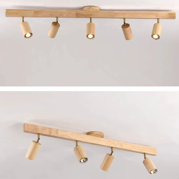 Japanese wooden chandelier