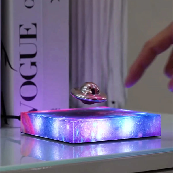 Creative Magnetic Levitation Table with LED Night Light
