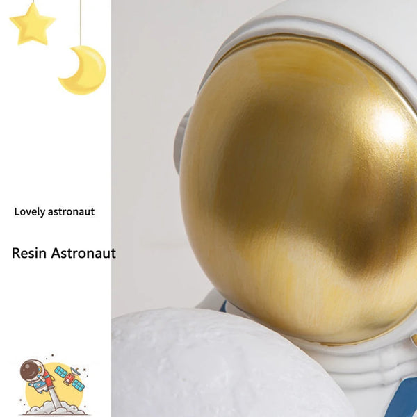 Astronaut desk lamps with rechargeable battery