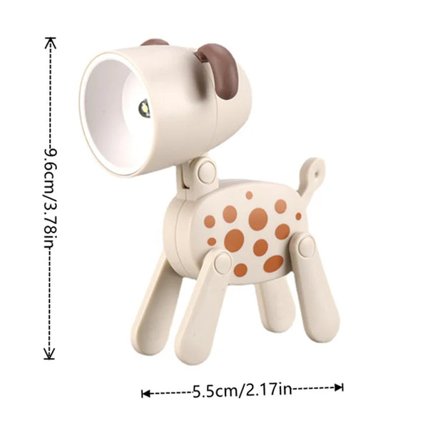 Mini LED Foldable Table Night Light Cute Animal Light