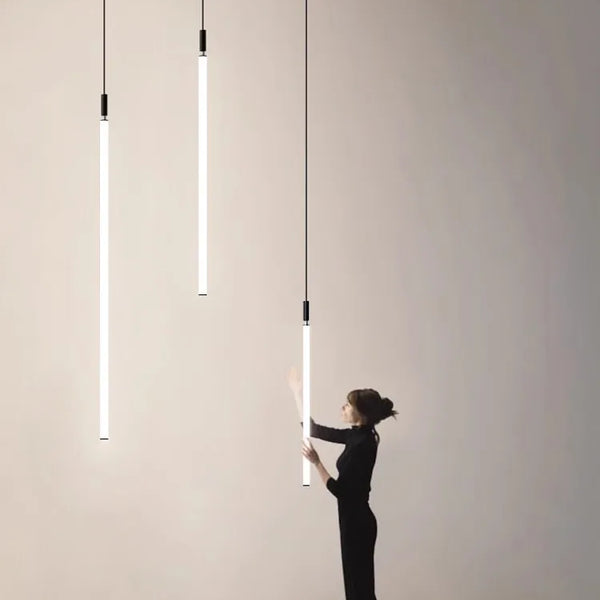 Modern Long Chandelier Lamps