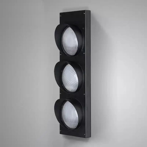 American LOFT creative wall lamp personalized industrial style retro traffic light with LED light