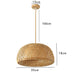 Chinese style hand-knitted bamboo pendant lights