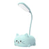 Mini Cute Cat Night Light USB Charging Foldable Small LED Desk Lamp