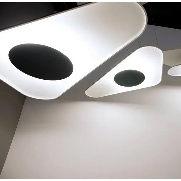 Nordic style modern pendant light irregular resin LED lamp