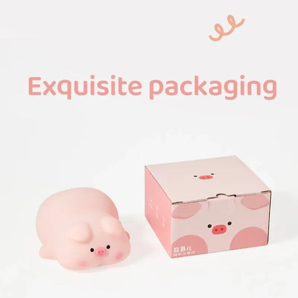 Pink Piggy Silicone Lamp