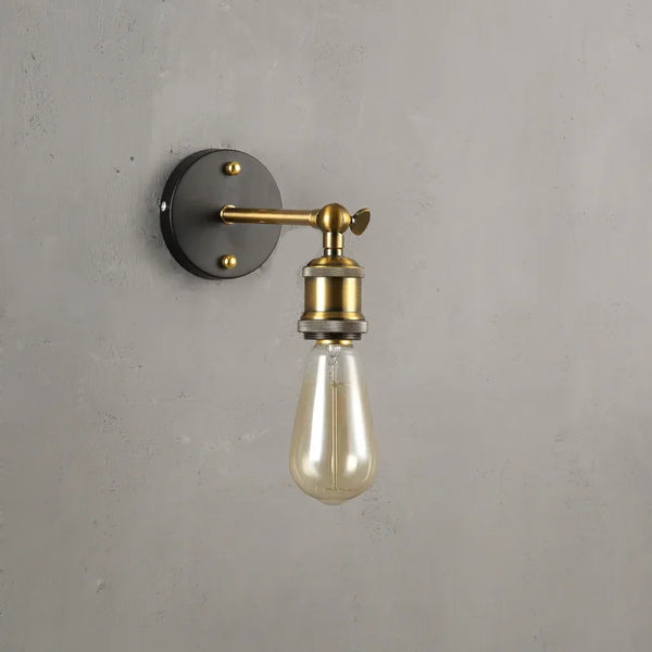 American single head wall lamp, retro industrial style