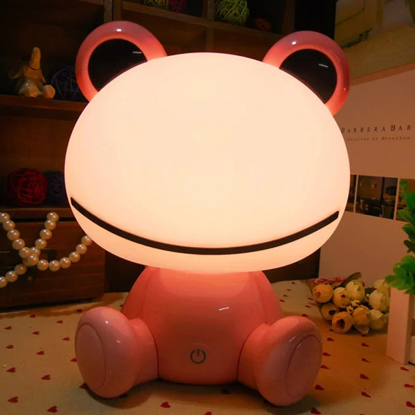 Cute silicone lamp frog