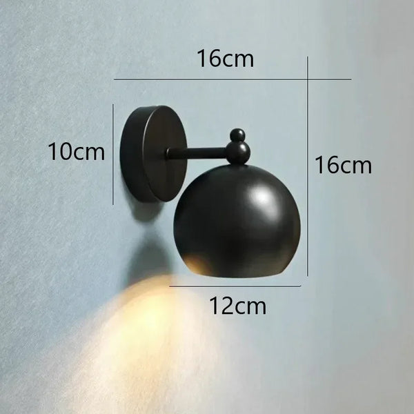 Nordic minimalist LED wall light