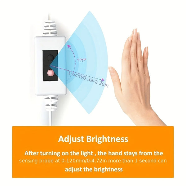 Gesture sensor night lamp