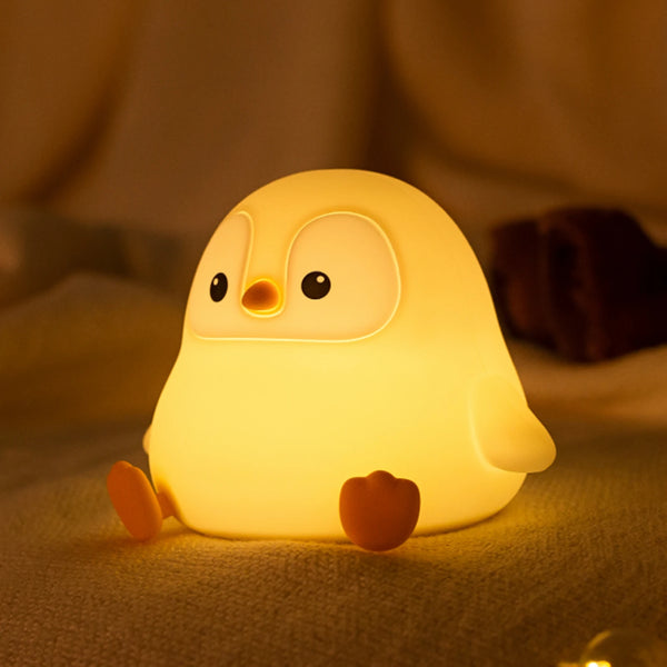 cute penguinbaby silicone lamp
