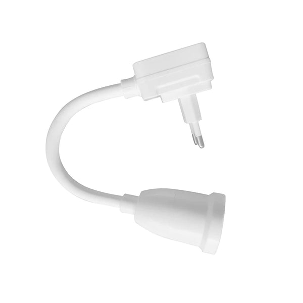 Plug directly into the rotating socket with socket