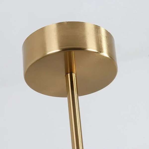 Minimalist acrylic LED pendant light, modern Nordic style