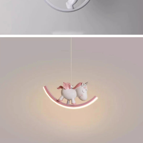 LED chandeliers with cute animals