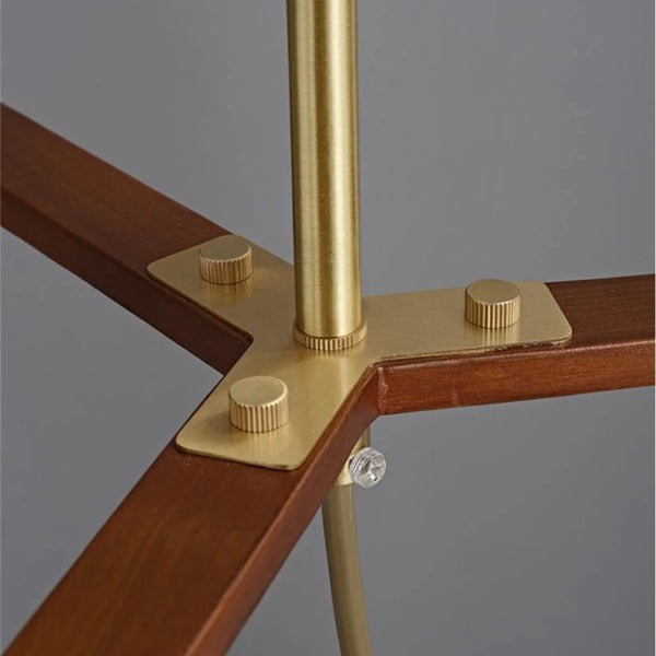 Modern Japanese fabric floor lamp