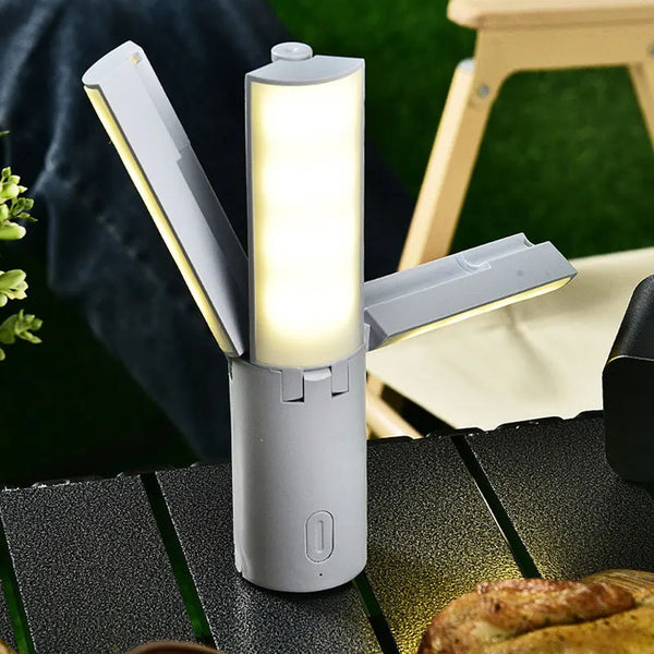 Rechargeable Portable Folding Camping Light for Indoor/Outdoor