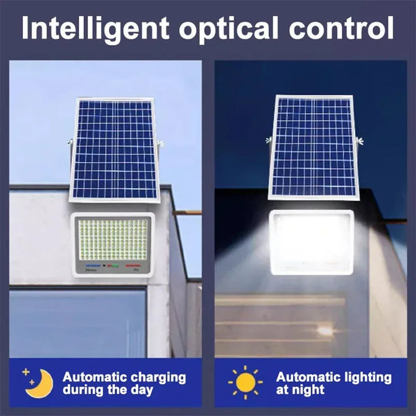 600LED Solar Motion Sensor Light β Super Bright, Waterproof Outdoor Spotlight for Garden & Yard