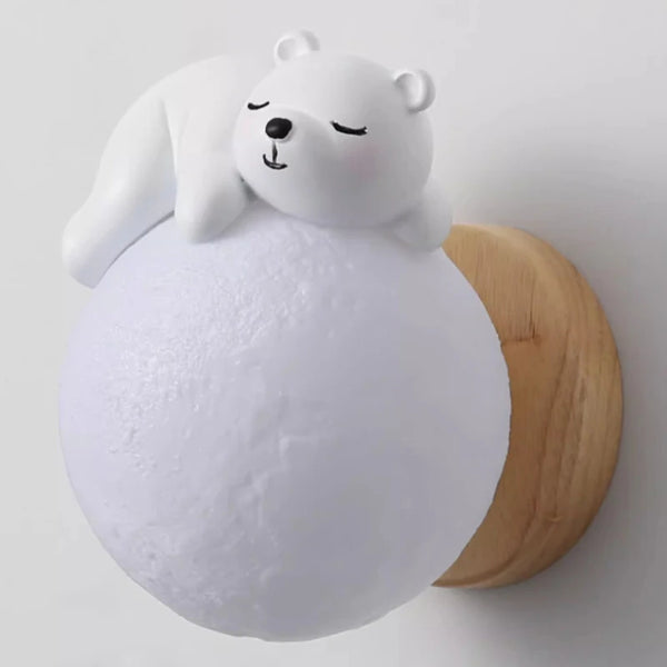 Cute animal wall lamp