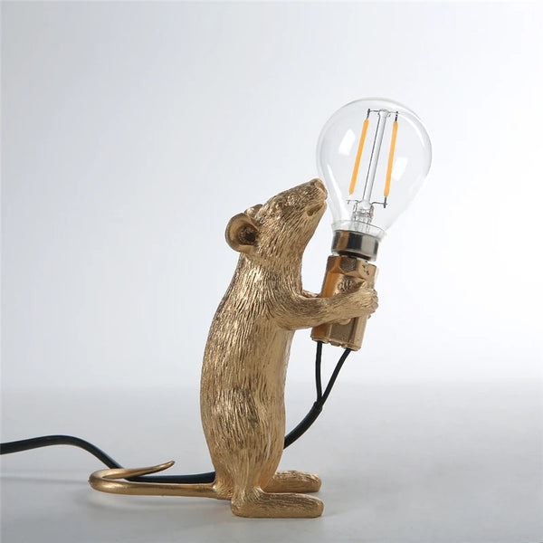 Nordic Resin Mouse Night Light, Small, Cute, Modern, LED