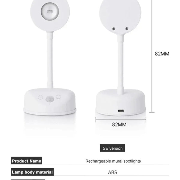 Wireless motion sensor night light