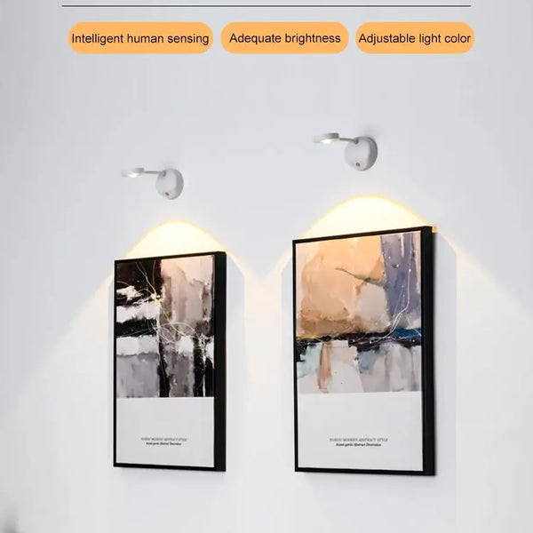 Wireless motion sensor night light