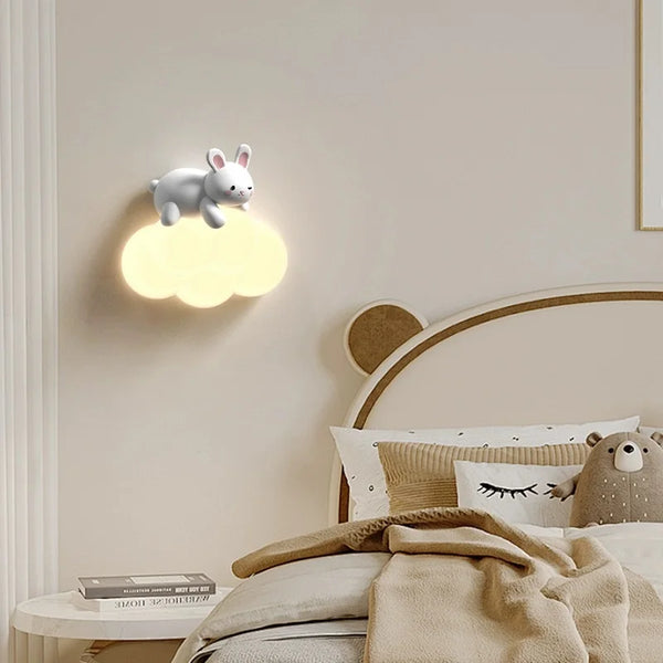 Creative Panda PE Cloud Wall Spots Wall Lamps