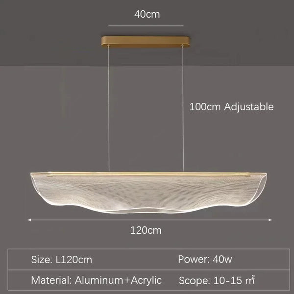 Modern style LED chandelier, creative pendant lamp, hanging light design