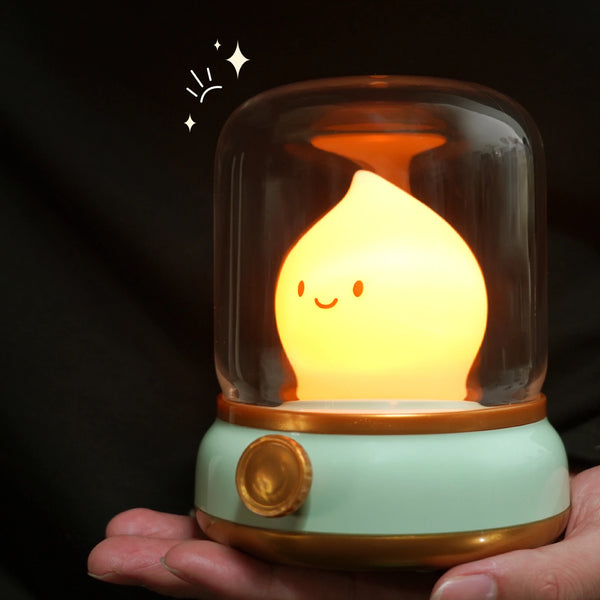 Cute Mini LED Table Lamp with USB Charging