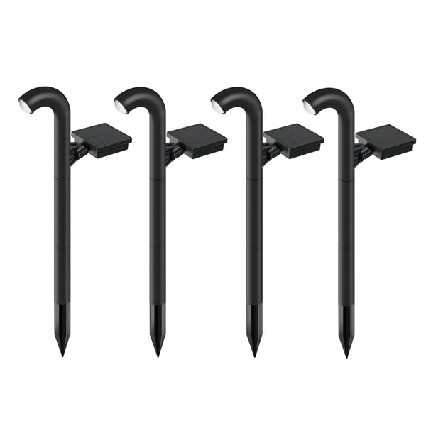 4/6PCS Solar LED Garden Lights – 3000K Warm White, Waterproof