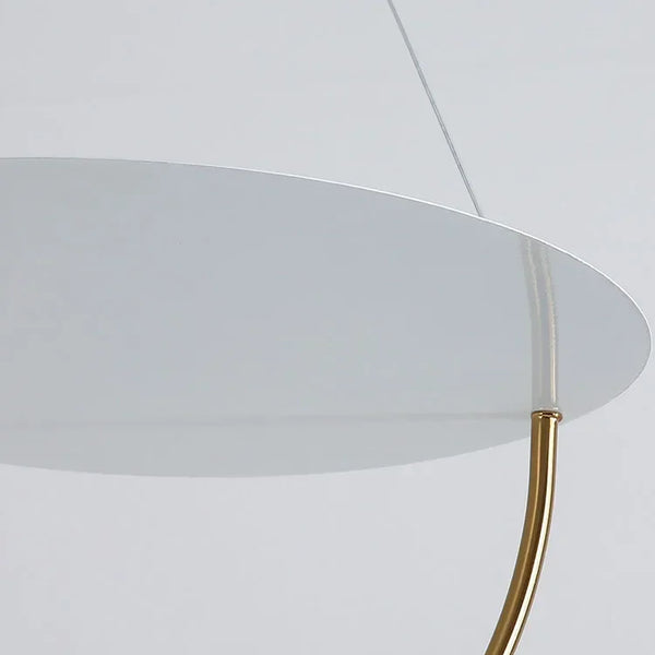 Minimalist acrylic LED pendant light, modern Nordic style