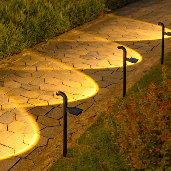 4/6PCS Solar LED Garden Lights – 3000K Warm White, Waterproof