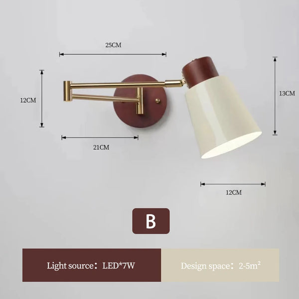 Modern Nordic style wall lamp