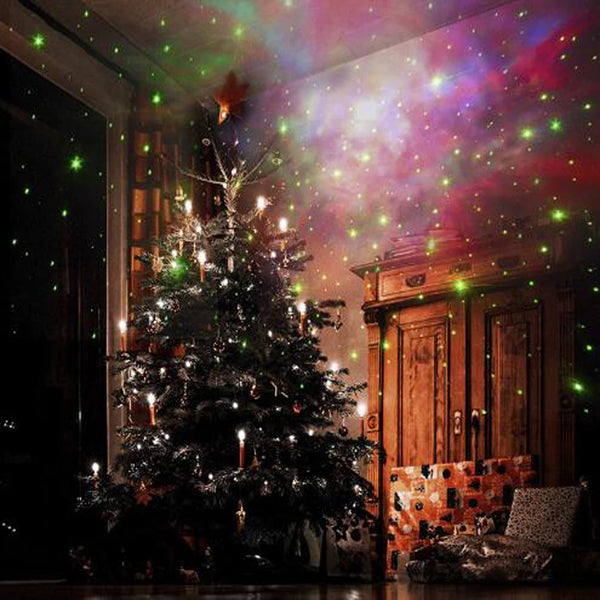 Led Galaxy Projector Night Lights Sky Laser Star Nebula