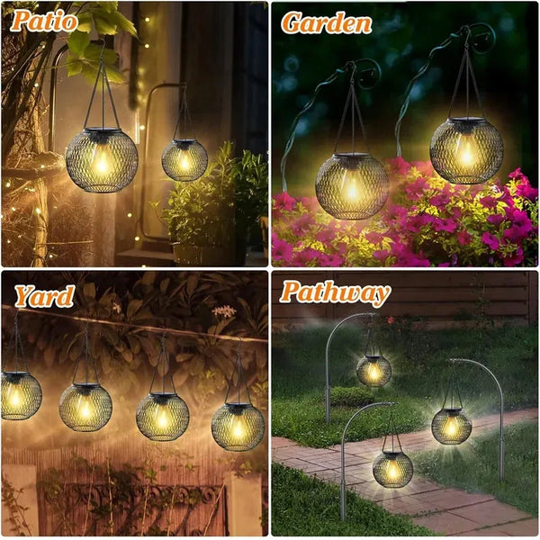 Outdoor solar lantern, solar lights