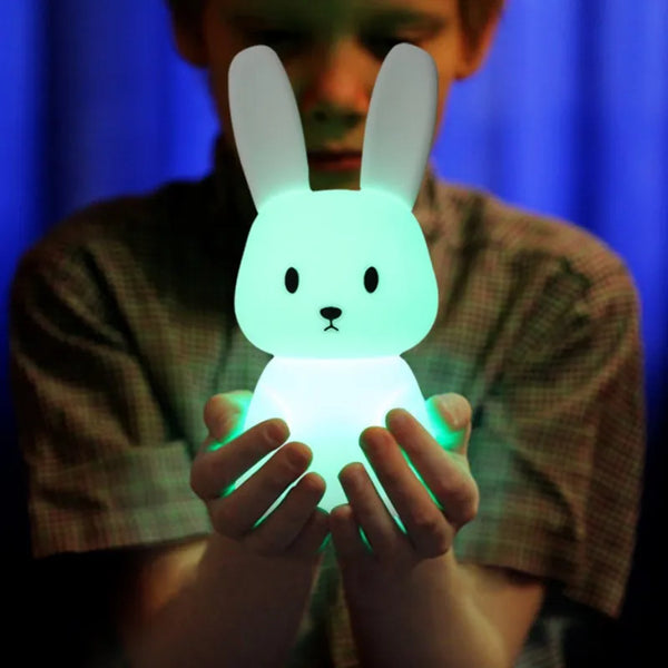Cute silicone bunny lamp