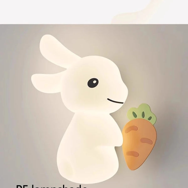 Cute Rabbit Wall Lamps LED