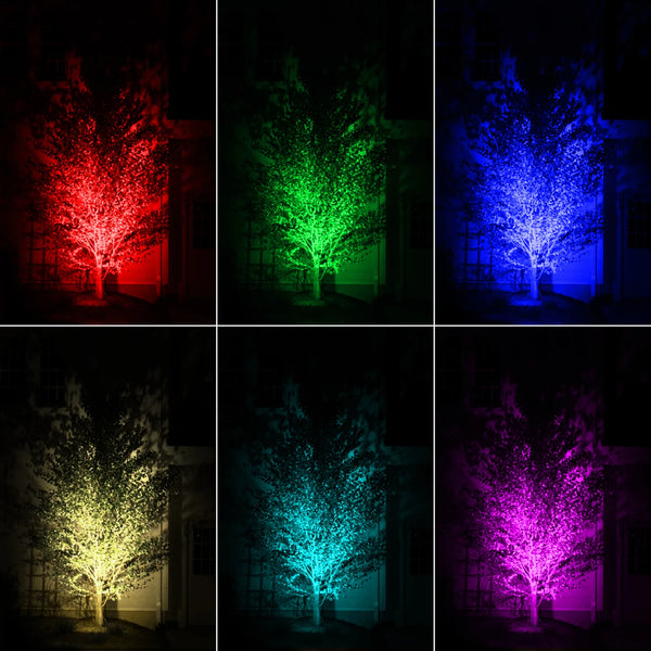 2/3/4/5PCS RGB Solar LED Underwater Lights – IP68 Waterproof Landscape Spotlights for Pool & Garden