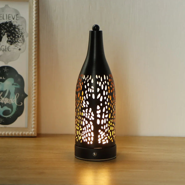 Wireless Portable Lantern, Long-Lasting Rechargeable Battery, Easy to Use, 3-Step Touch Adjustment LED Night Light