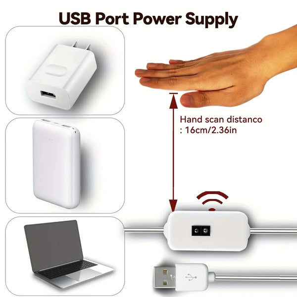 Gesture sensor night lamp