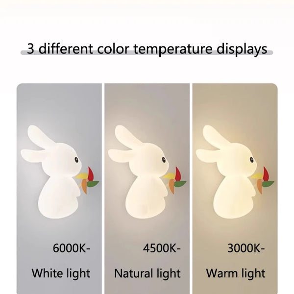 Cute Rabbit Wall Lamps LED