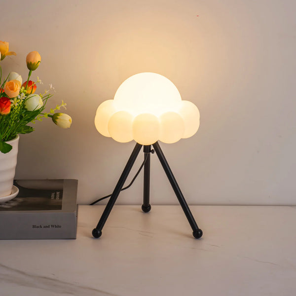 White cloud table lamp