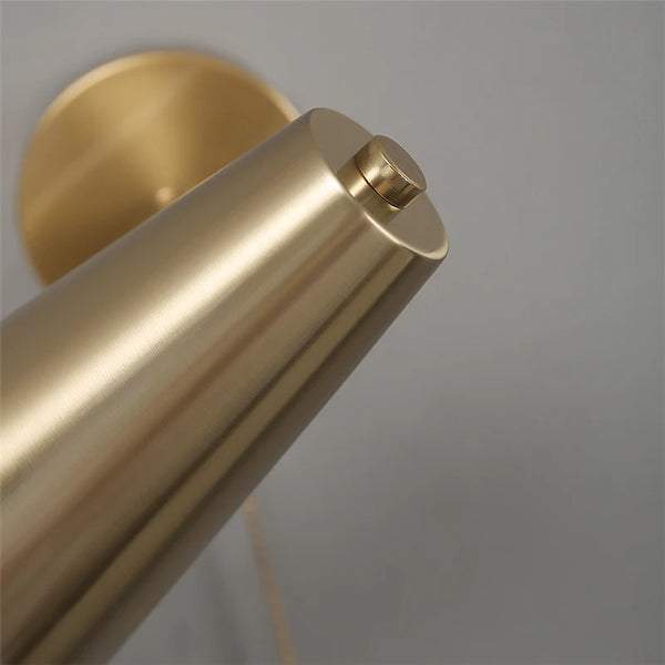 Folding and rotating wall lights