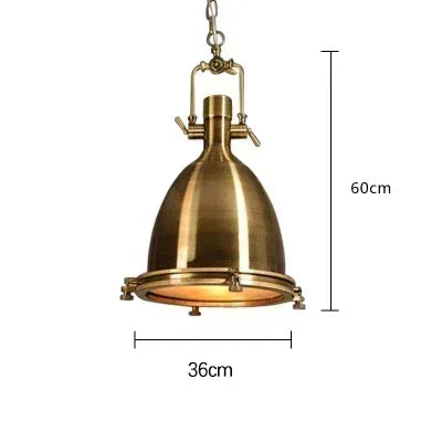Nordic, retro, industrial, nostalgic LED pendant light